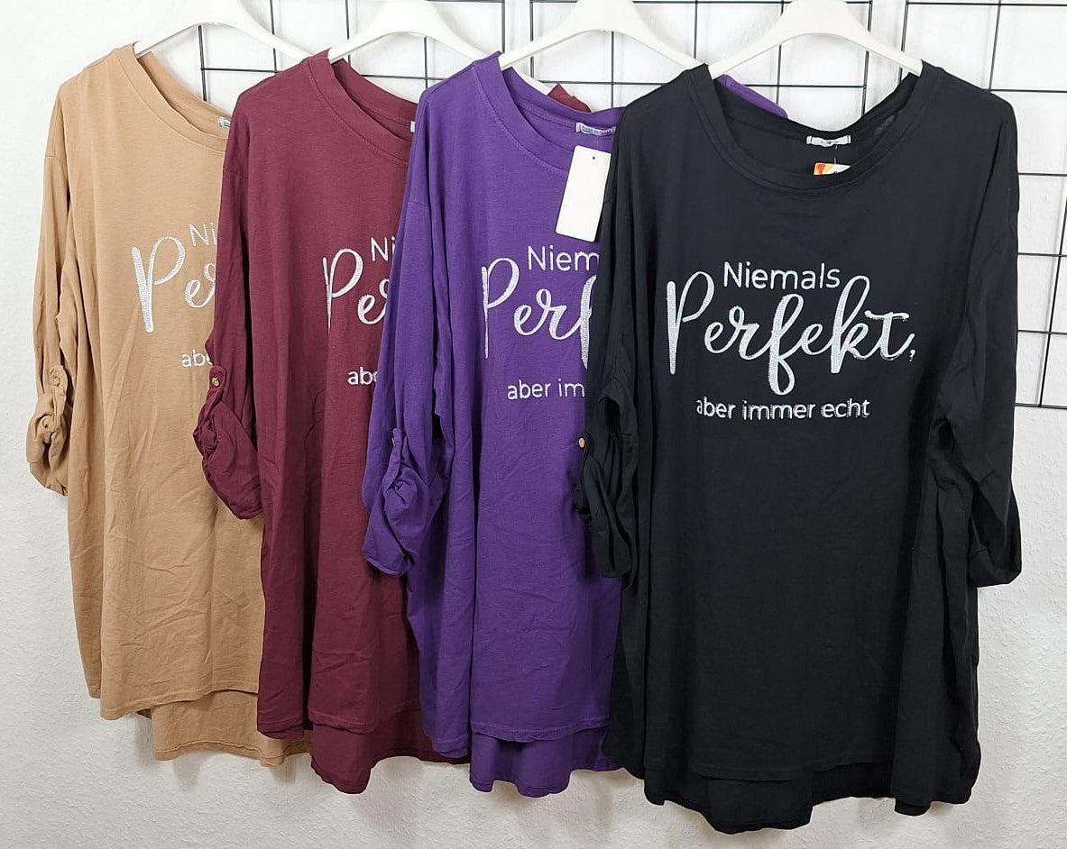 Langarmshirt "PERFEKT"