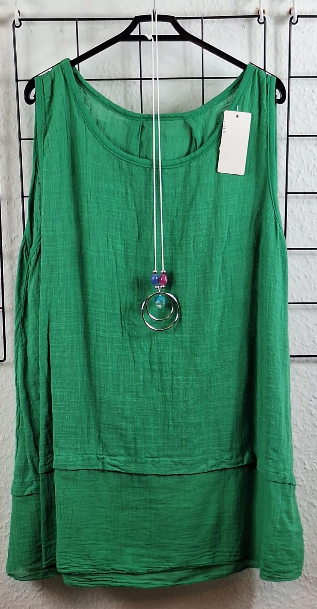 Lockeres Damen Longtop aus 100% Baumwolle