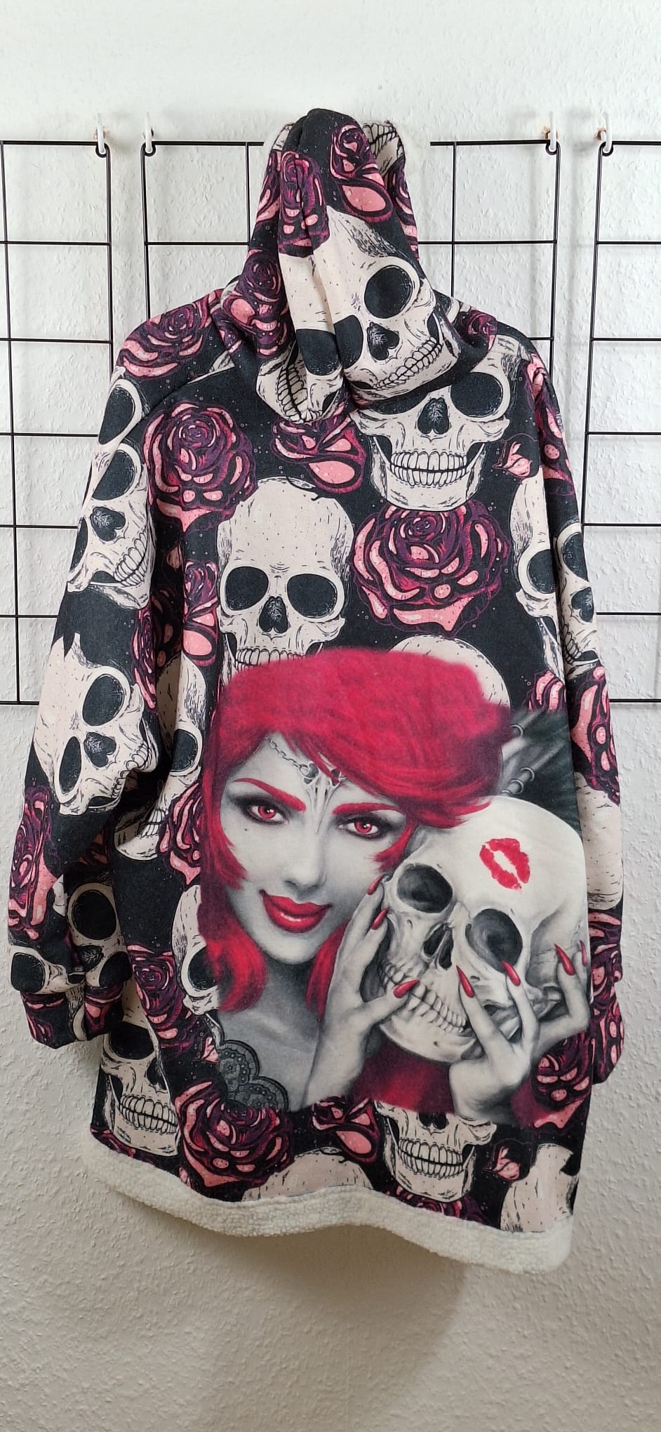 Kuscheljacke "Totenkopf"