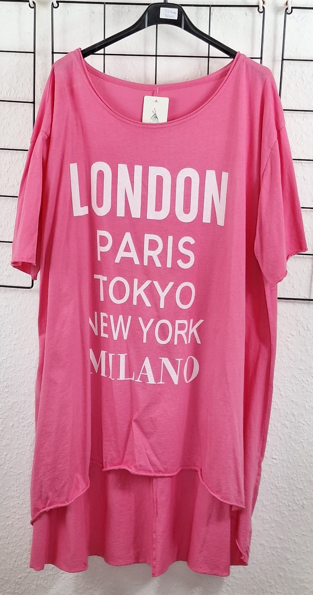 T-Shirt mit Aufdruck "Städtenamen"