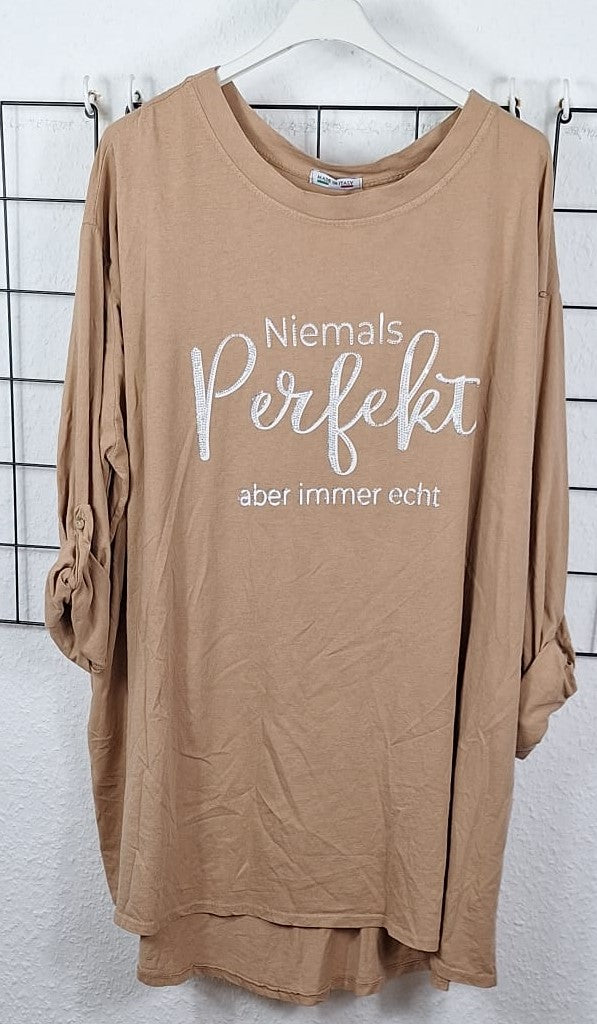 Langarmshirt "PERFEKT"