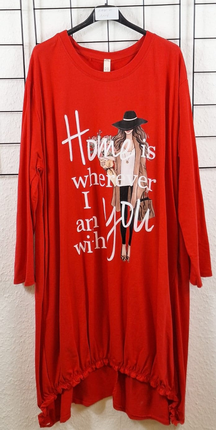 Long Shirt "Frau"