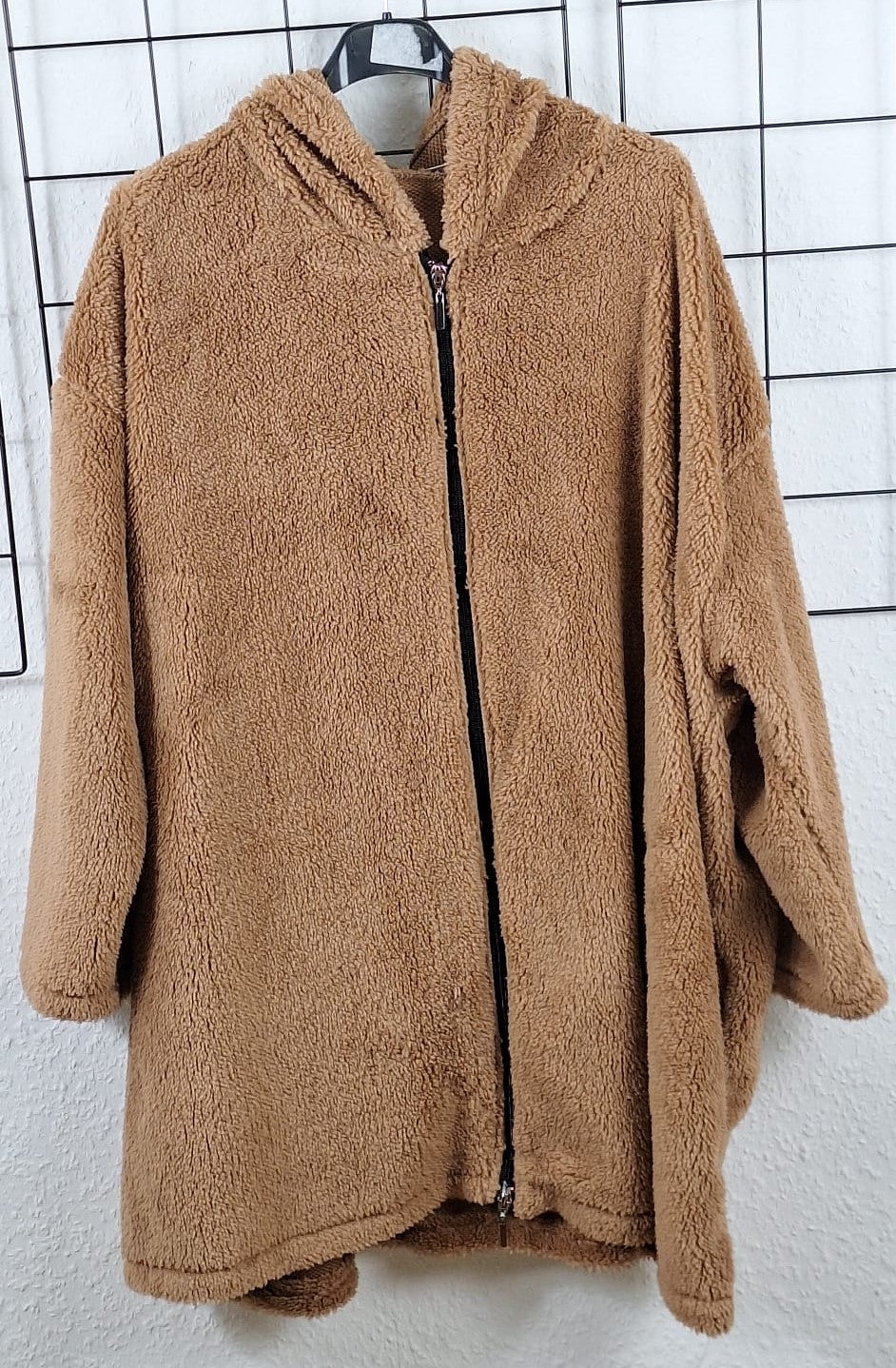 Kuscheljacke mit Kapuze