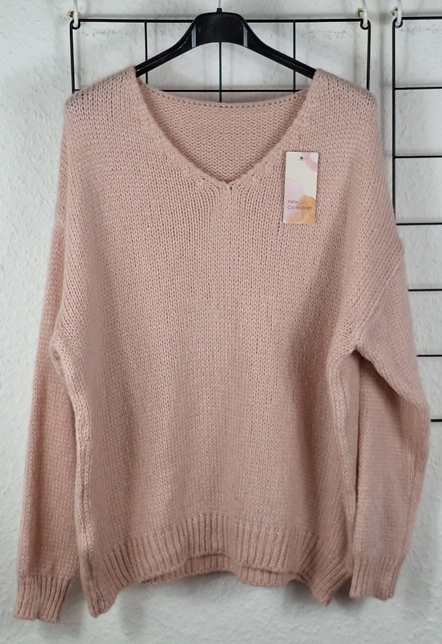 Grobstrick Pullover