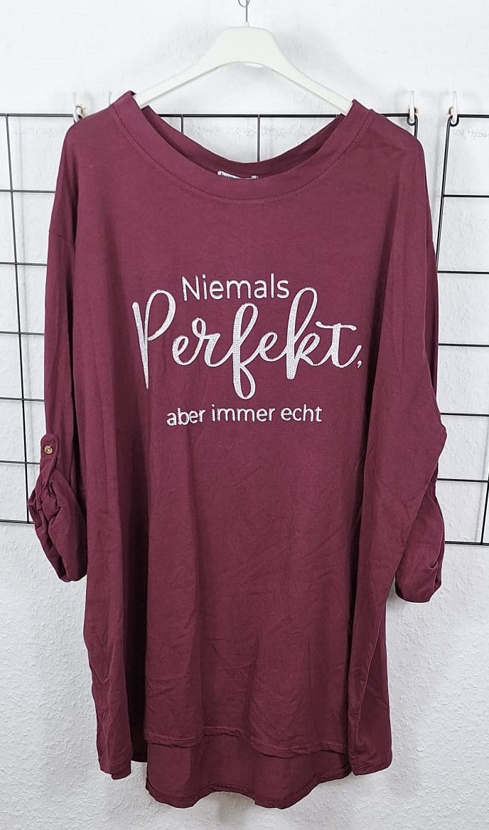 Langarmshirt "PERFEKT"