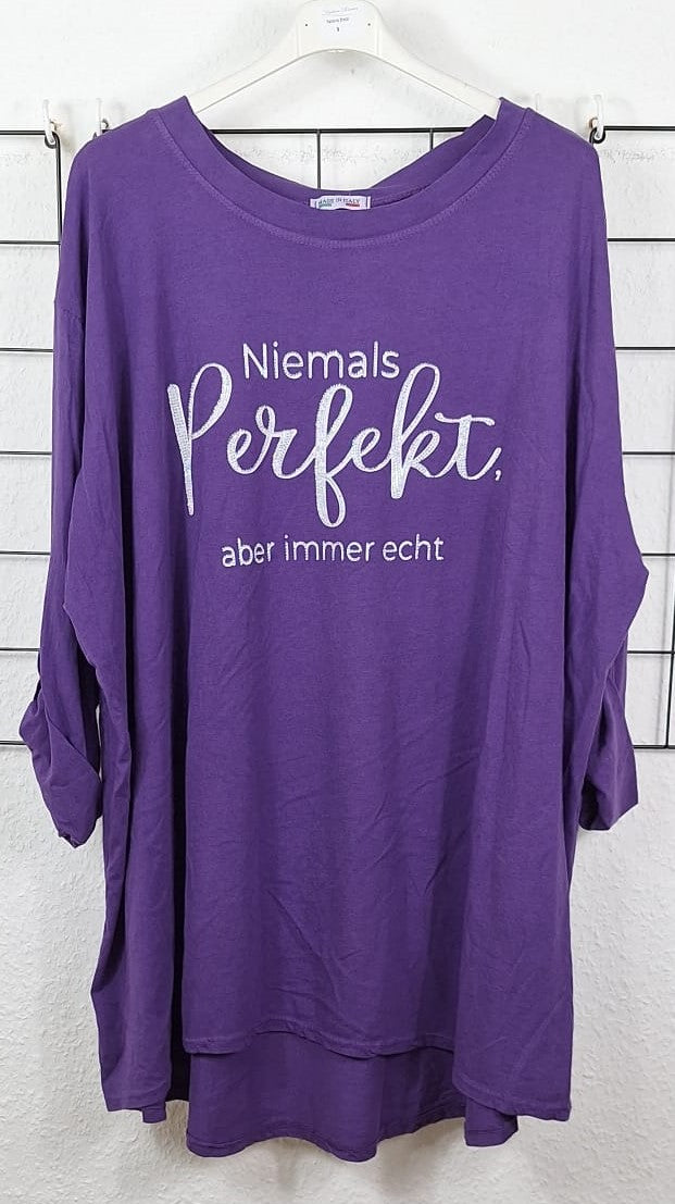 Langarmshirt "PERFEKT"