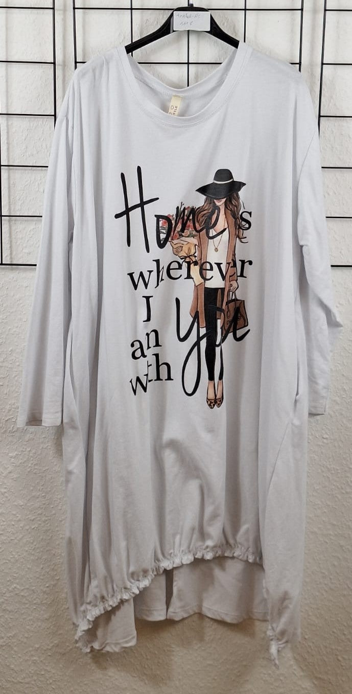 Long Shirt "Frau"