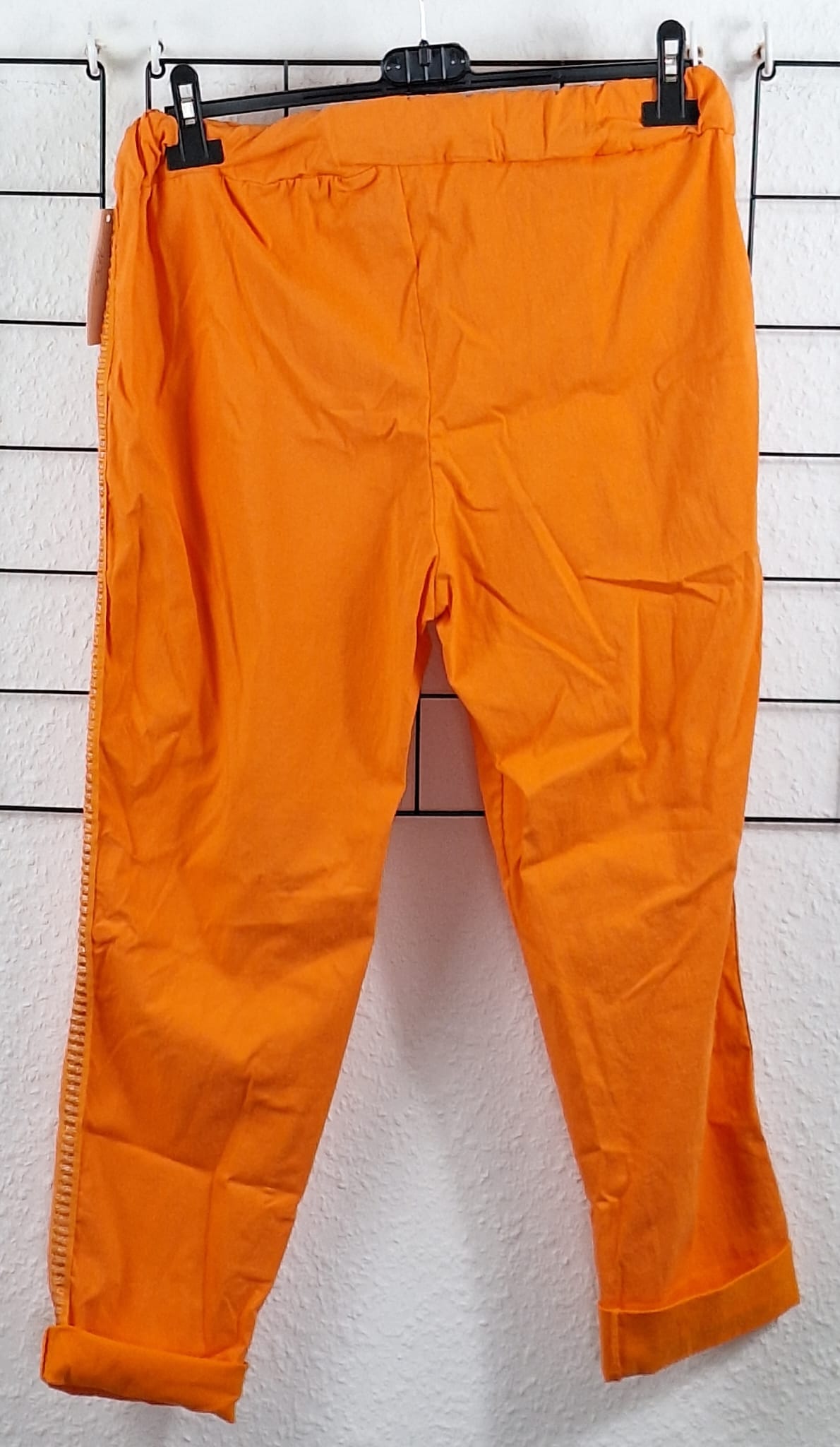 Jogpants mit seitlichem Glitzerband