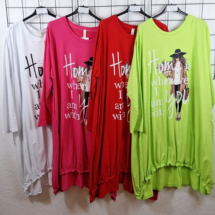 Long Shirt "Frau"