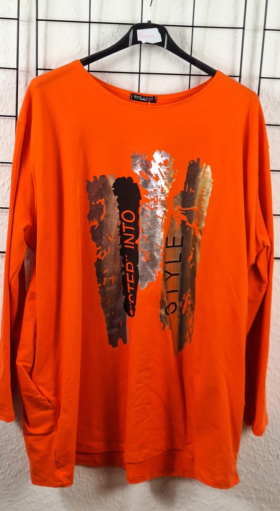 Langarmshirt "Goldstreifen"