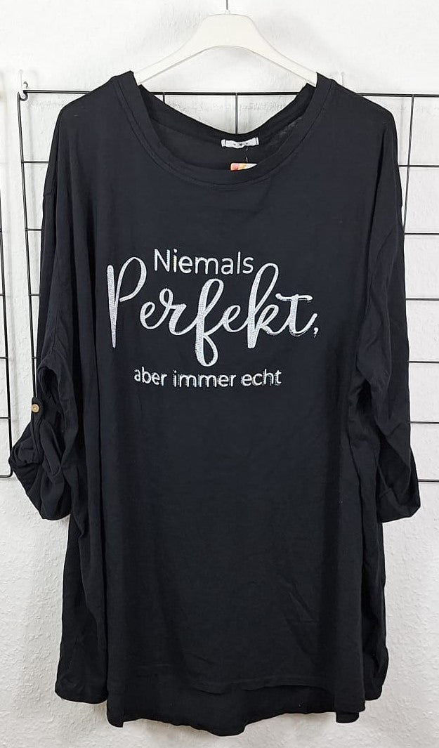 Langarmshirt "PERFEKT"