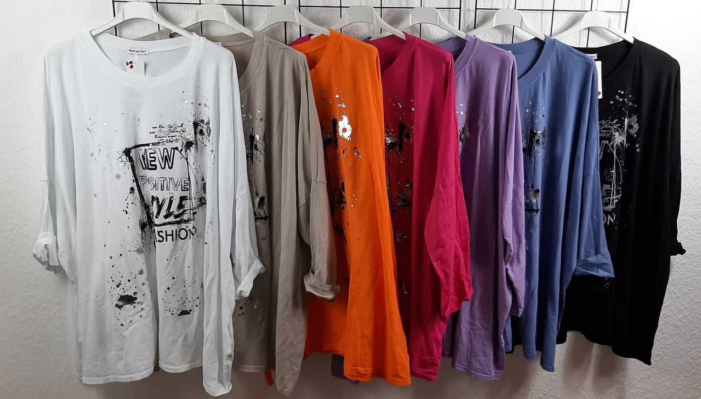 Langarmshirt "New Positive Style Fashion"