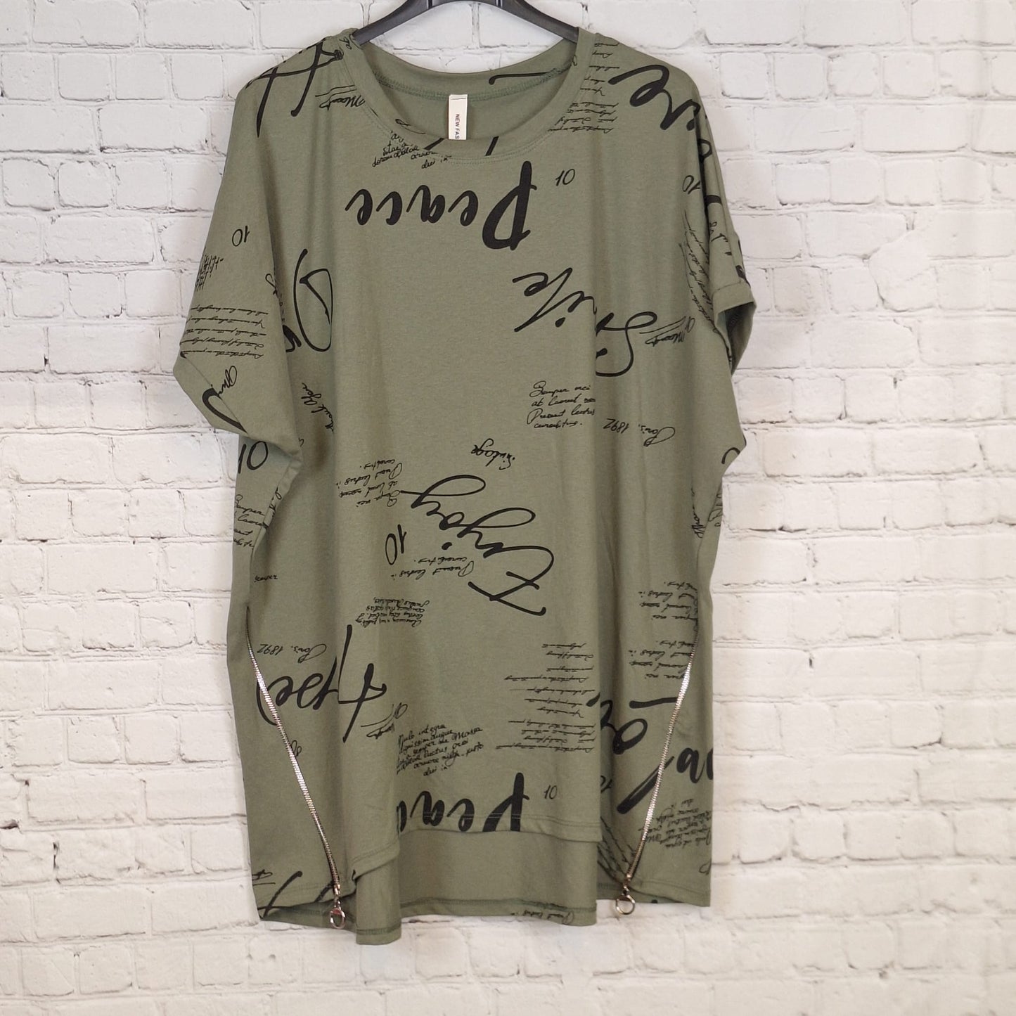 T-Shirt "Schrift"