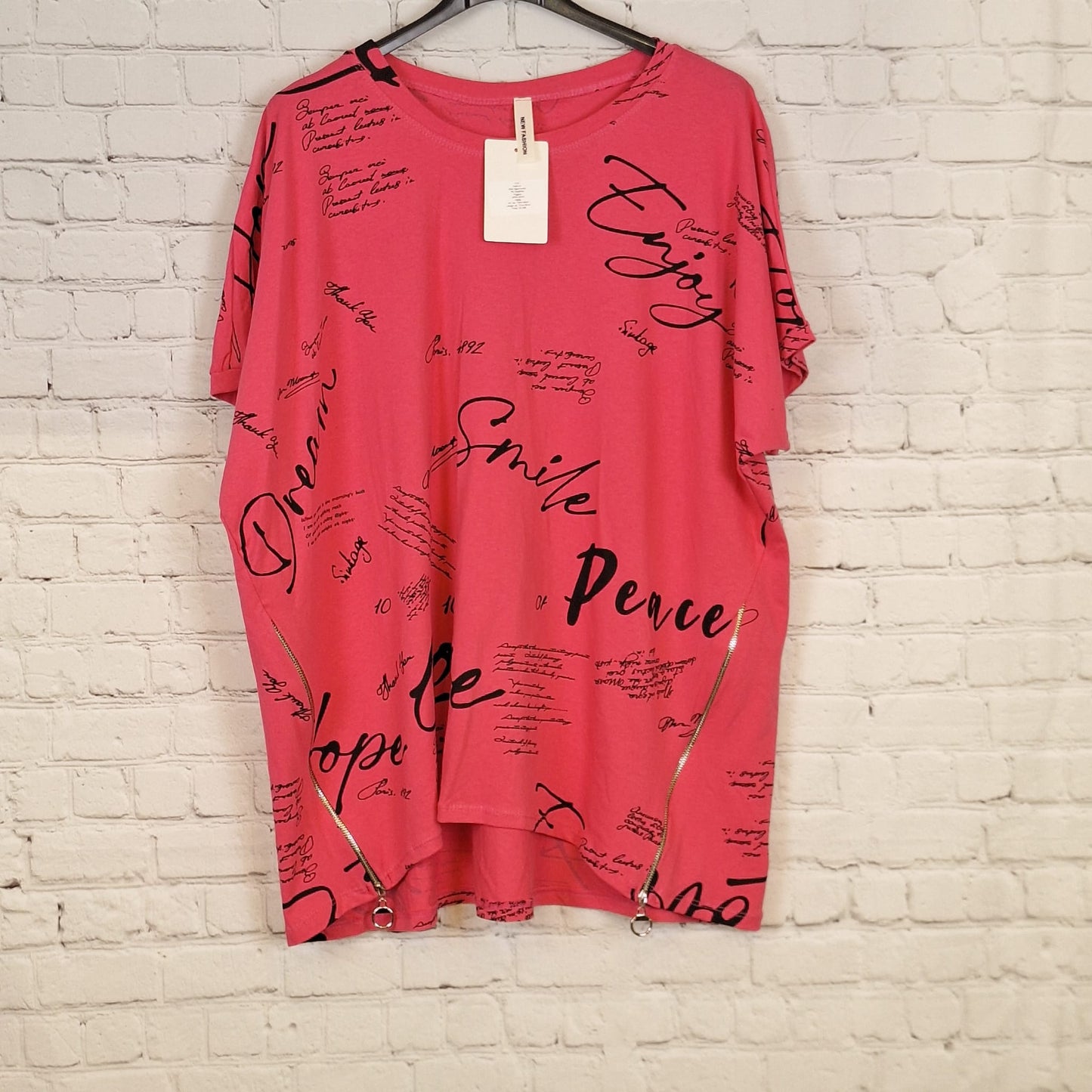 T-Shirt "Schrift"