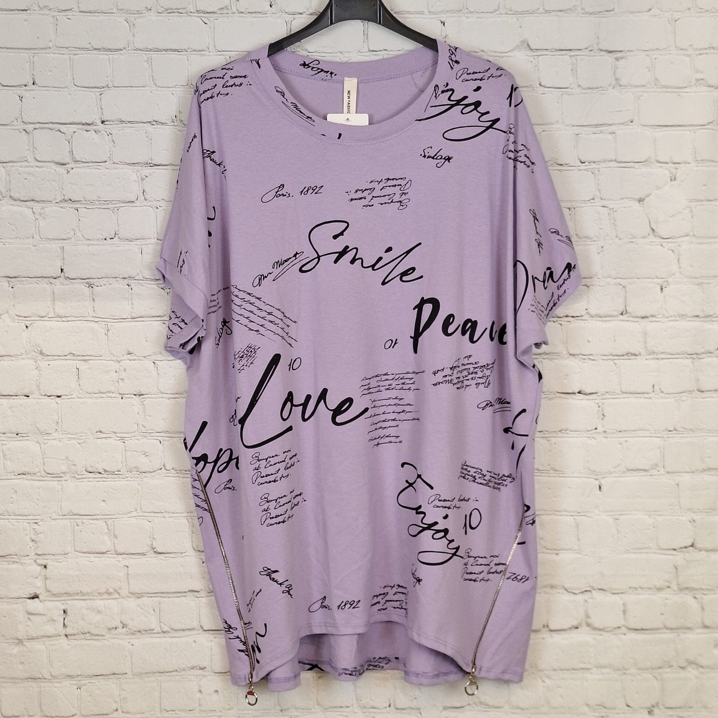T-Shirt "Schrift"