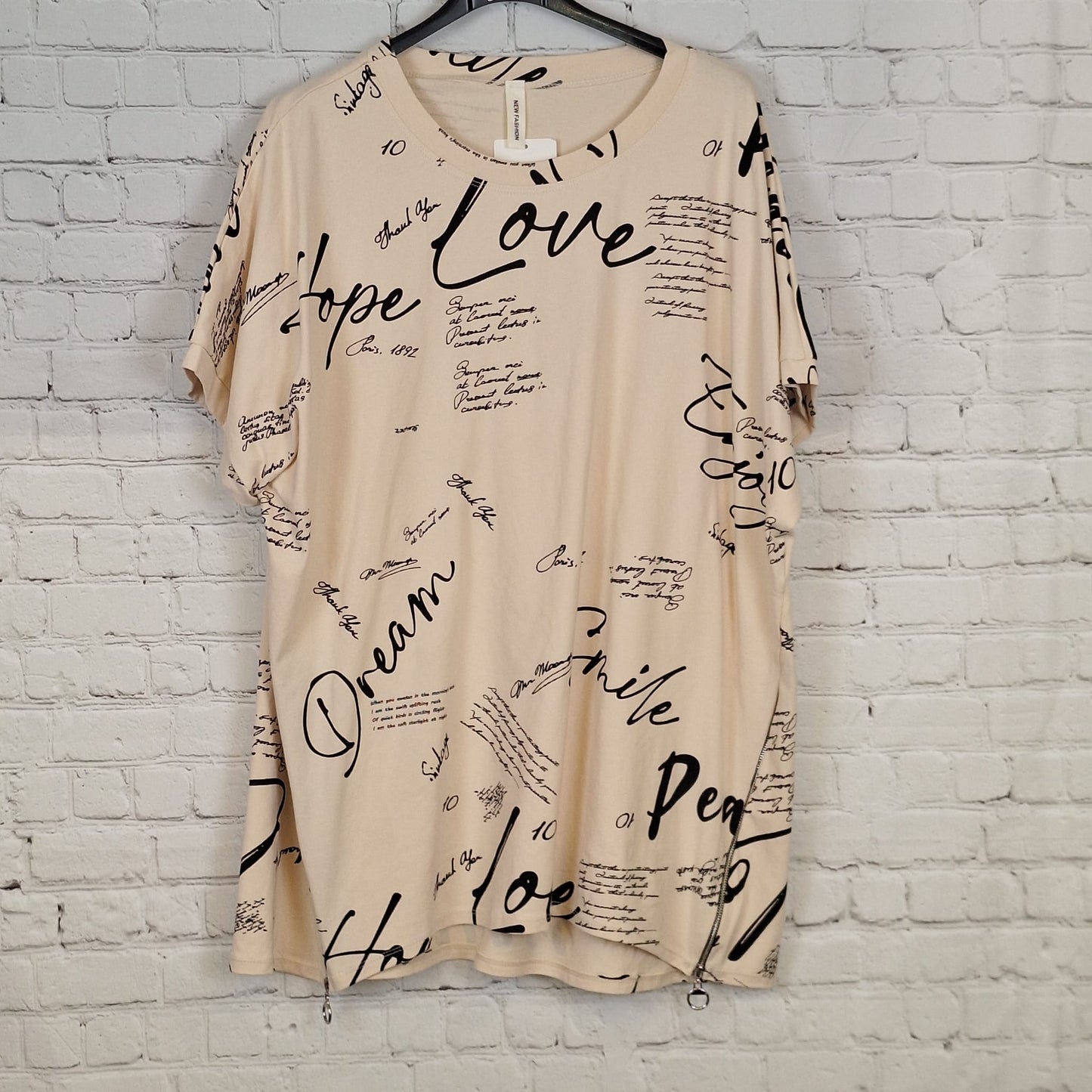 T-Shirt "Schrift"