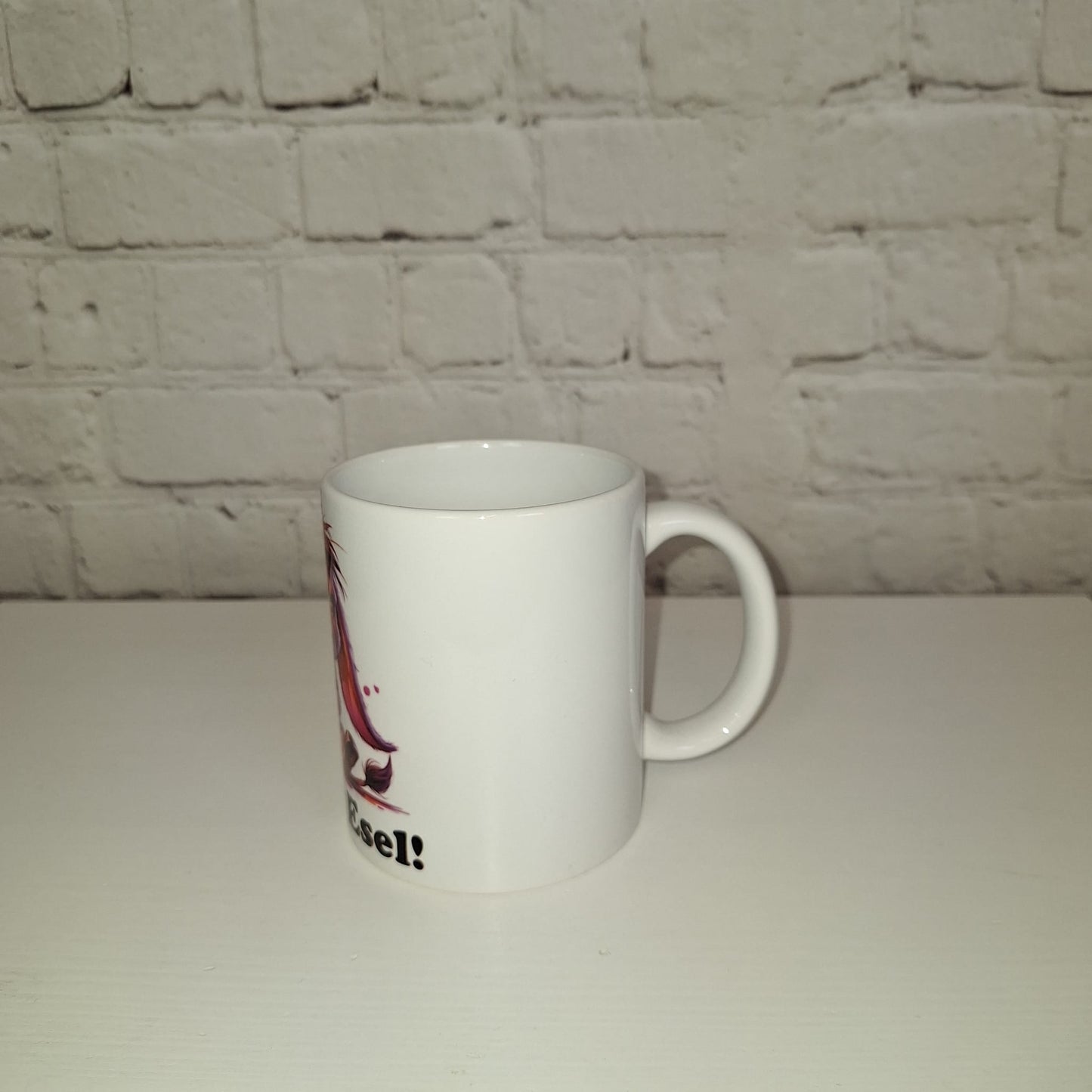 Tasse „Sturer Esel!“ mit lustigem Esel-Motiv – Spülmaschinenfest & hochwertig – Geschenk für Dickköpfe