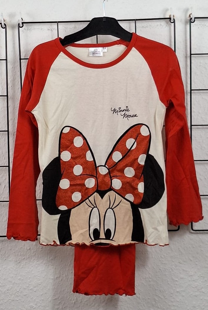 Original Disney Minnie Maus 2 Teiliger Schlafanzug