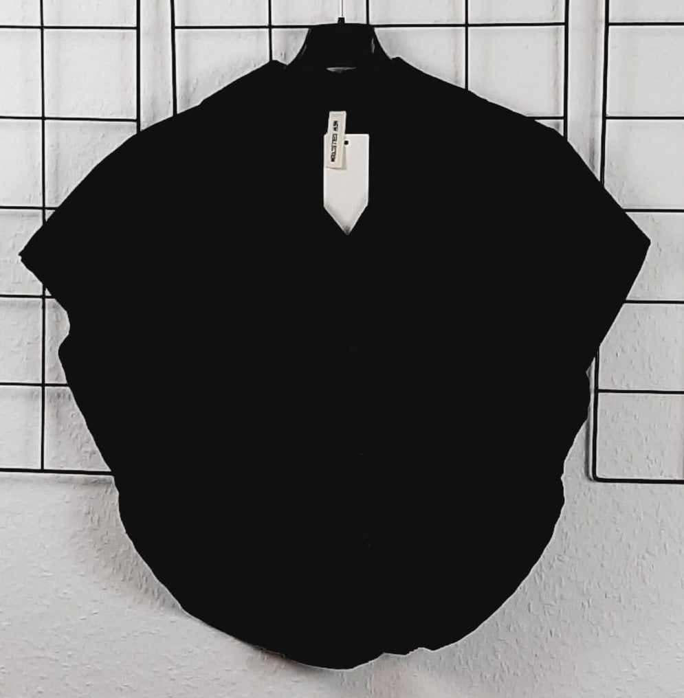 Bluseneinsatz in Schwarz mit Spitze – eleganter Krageneinsatz für Damen, perfekt unter Pullovern oder Cardigans, stilvoller Lagenlook ohne ganze Bluse