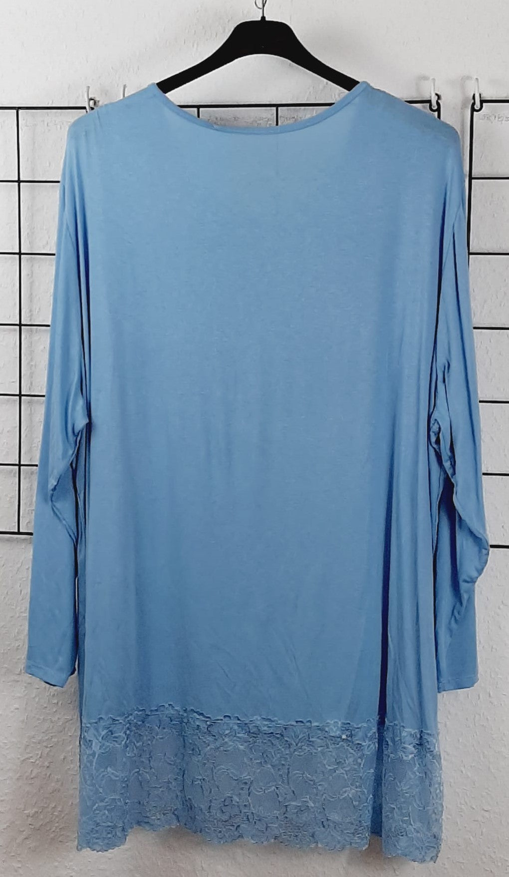 Langarmshirt Unifarben