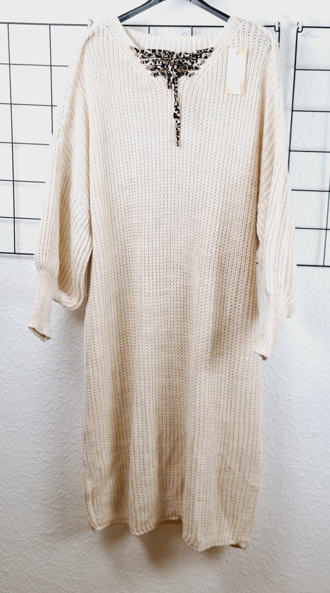 Strickkleid "Leoband"