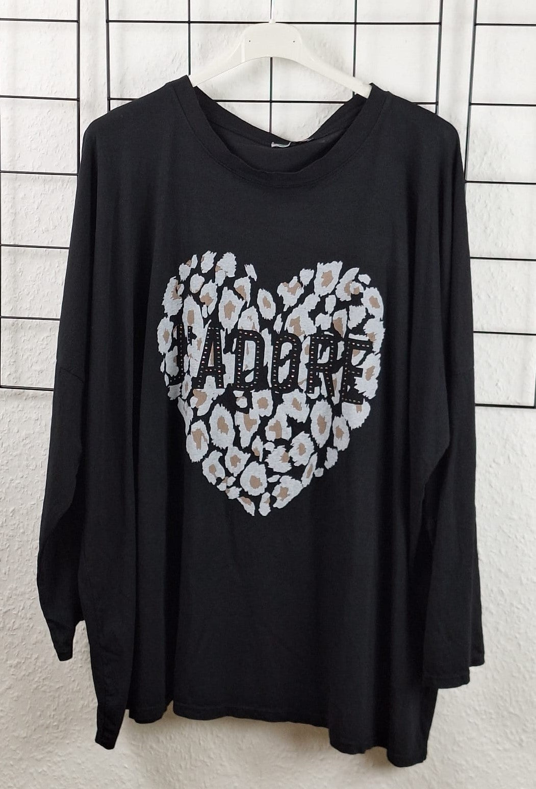 Langarmshirt Herz "I´Adore"
