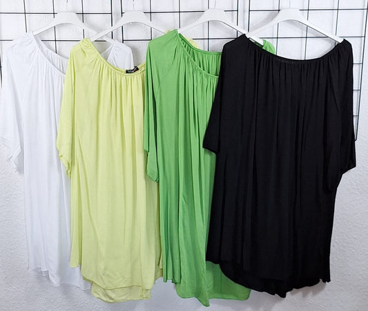 Locker geschnittene Damen Tunika / Longtop