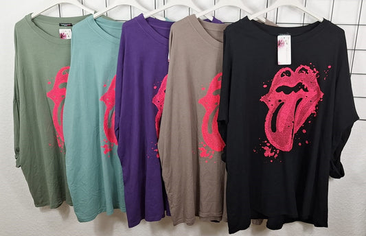 Langarmshirt "Zunge"