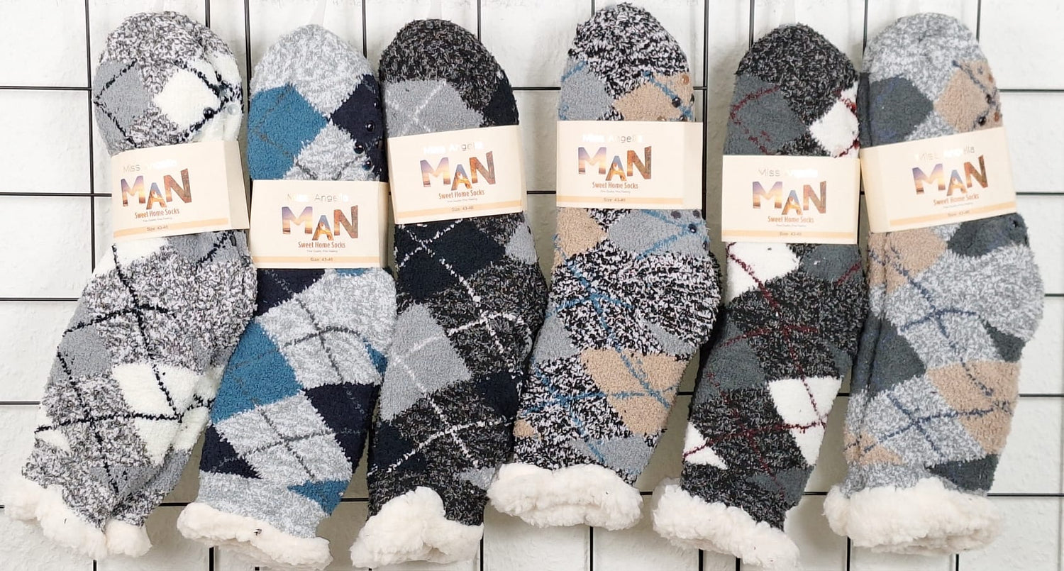 Kuschelsocken für Herren - weich und warm für kalte Tage