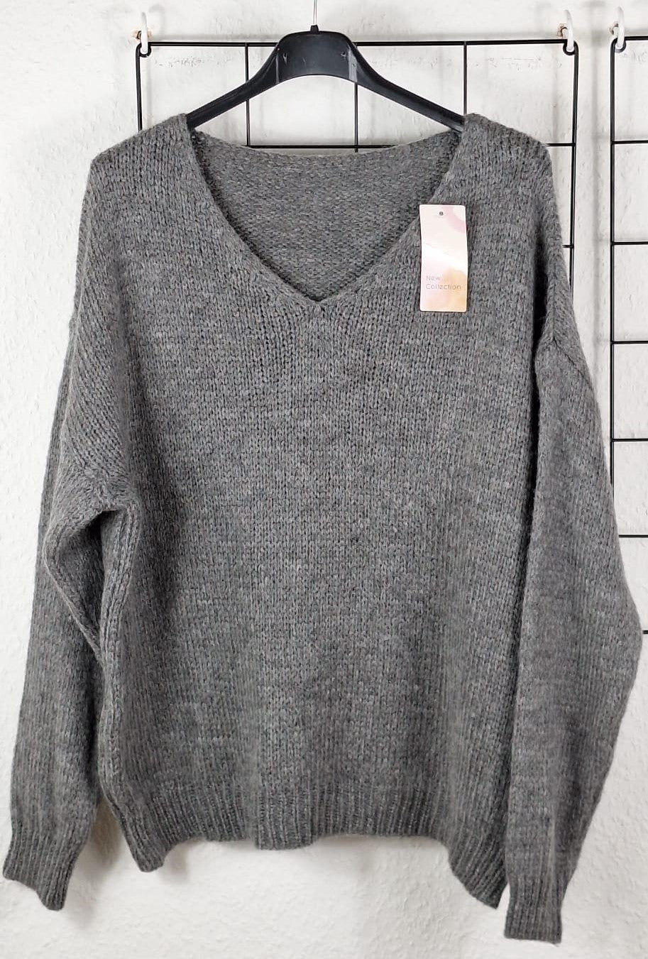 Grobstrick Pullover