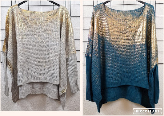 Strickpullover "Gold"