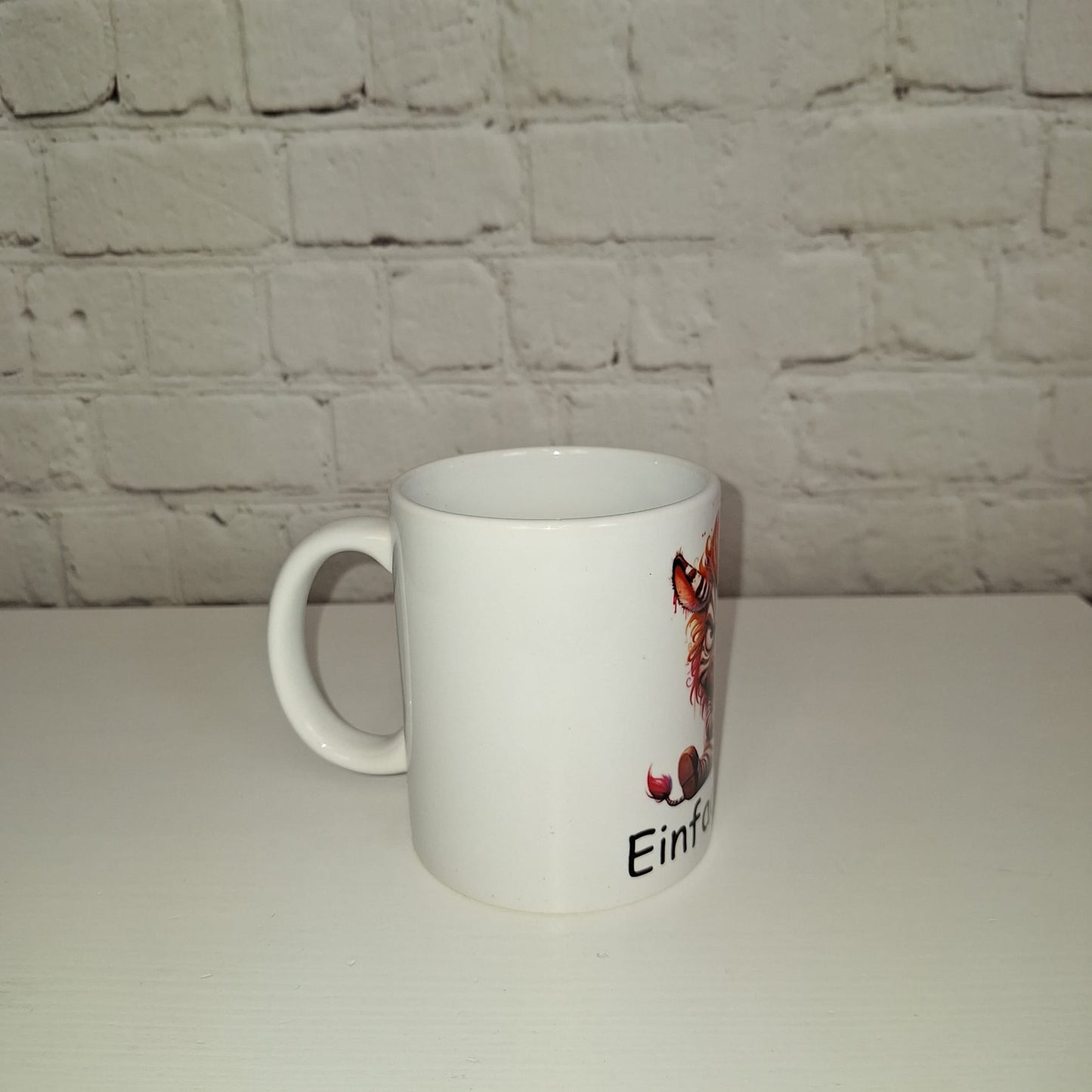 Lustige Zebra Tasse "Einfach Nö!" – Spülmaschinenfest & Hochwertig – Geschenkidee mit Humor
