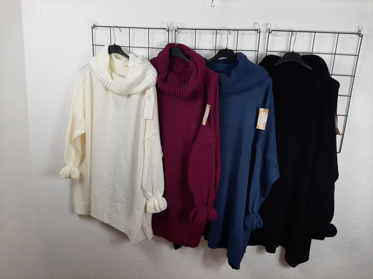 Rollkragen Strick Pullover